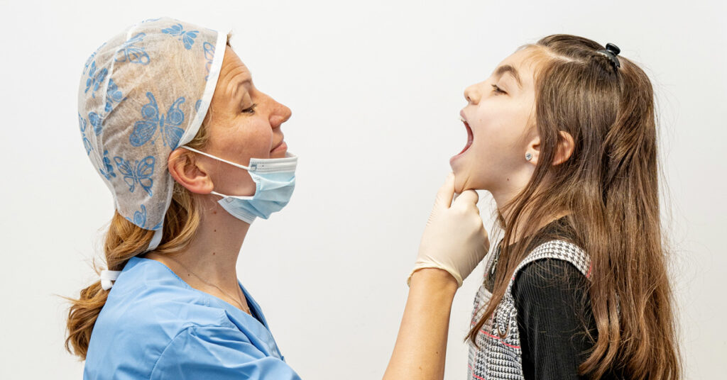 Estrazione denti da latte